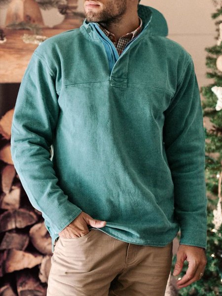 

Plain Sweatshirt, Green, Winter Clearance