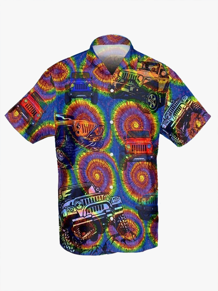 

Printed Vintage Shirts & Tops, Color, Men's Floral shirt