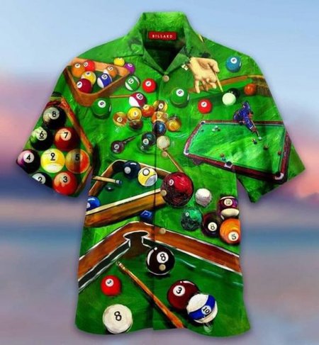 

Regular Fit Short Sleeve Casual Hawaiian Shirt for Men, Green, Men's Floral shirt