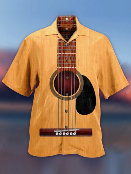 

Vintage Shirt Collar Shirts & Tops, Yellow, Men's shirts