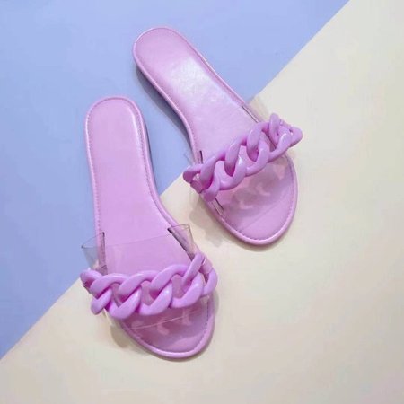 

Beach Summer Sandals, Purple, Sandals