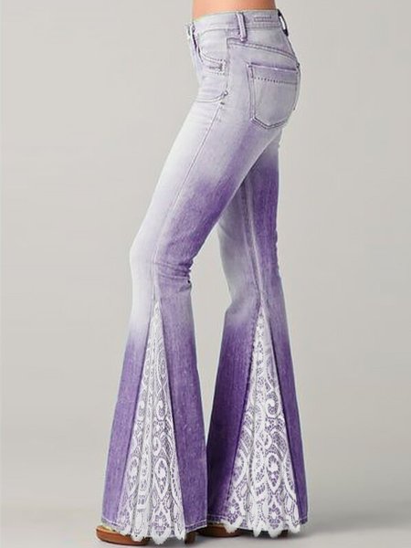 

Vintage Pantaloni, Viola, Pants
