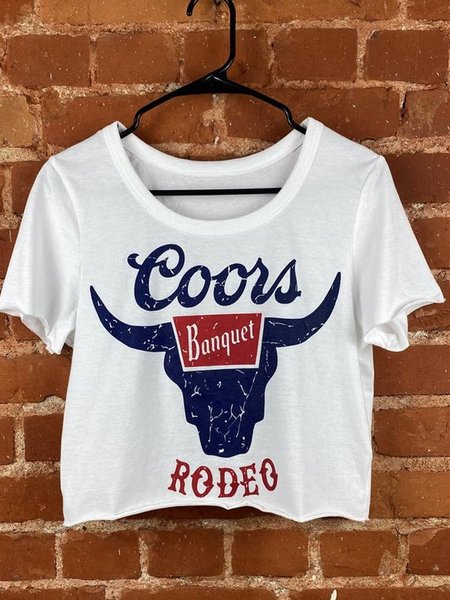 

Casual Short Sleeve Shirts & Tops, White, T-shirts