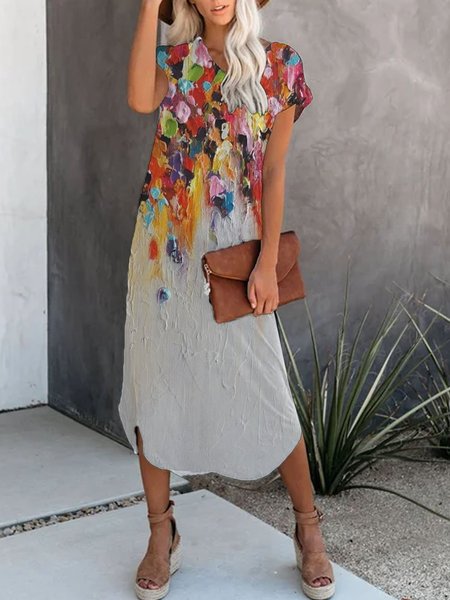 Vintage Abito, Bianco, Dresses