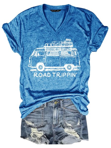 

Trip Tops, Blue, T-shirts