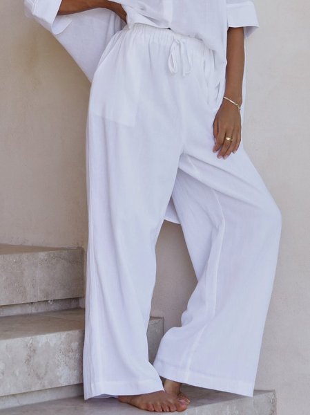 

Pantaloni, Bianco, Pants