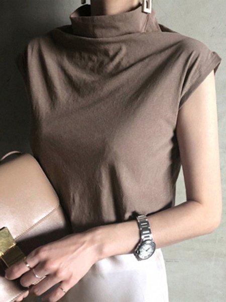 

Short Sleeve Shift Vintage T-shirt, Camel, Auto-Clearance