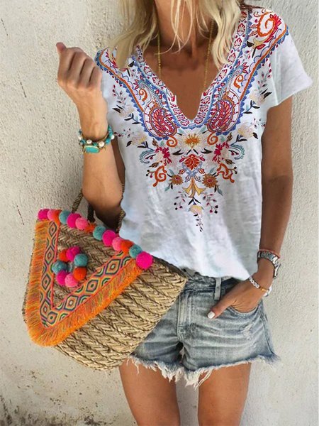

Shift Short Sleeve Shirts & Tops, White, Tees & T-shirts