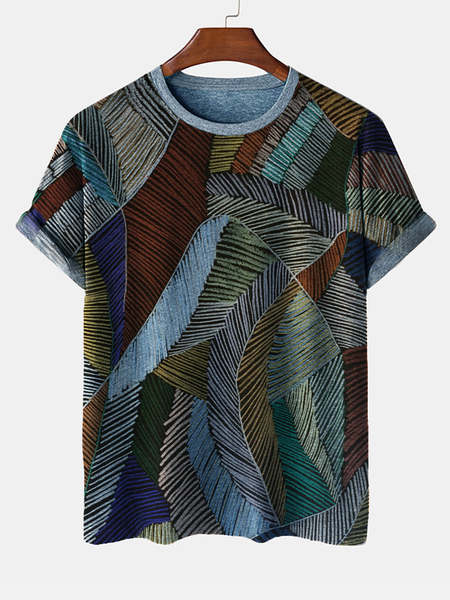 

Cotton-Blend Shirts & Tops, Color, Short Sleeves Shirts