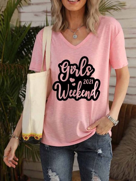

Girls Trip 2021 Cute Girls Weekend 2021 T-shirt, Pink, T-shirts