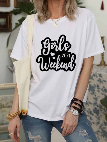 

Girls Trip 2021 Cute Girls Weekend 2021 T-shirt, White, T-shirts