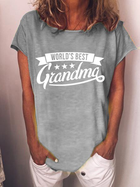 

Grandma T Shirt, Gray, T-shirts