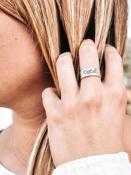 

JFN Vintage Ring, Silver, Rings