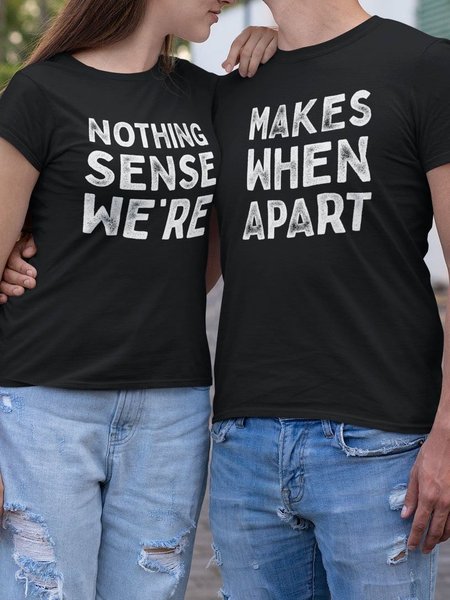 

Matching Couples Shirt, Black, Couple T-shirts