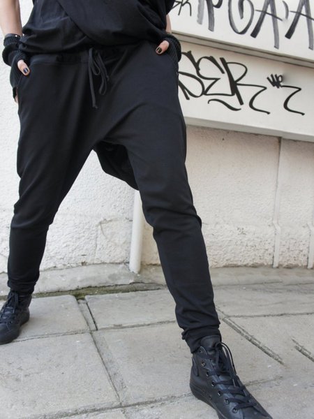 

Casuale taglia grande Pantaloni, Nero, Dresses