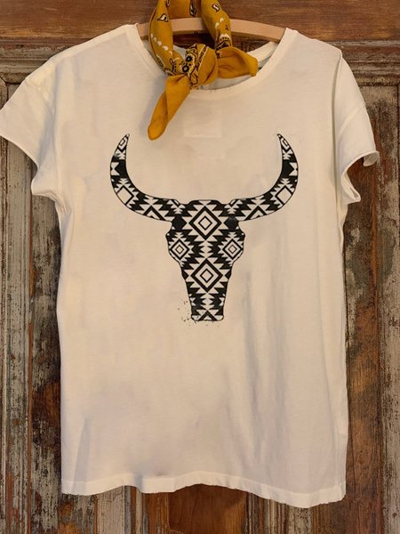 

Casual Short Sleeve T-shirt, White, T-shirts