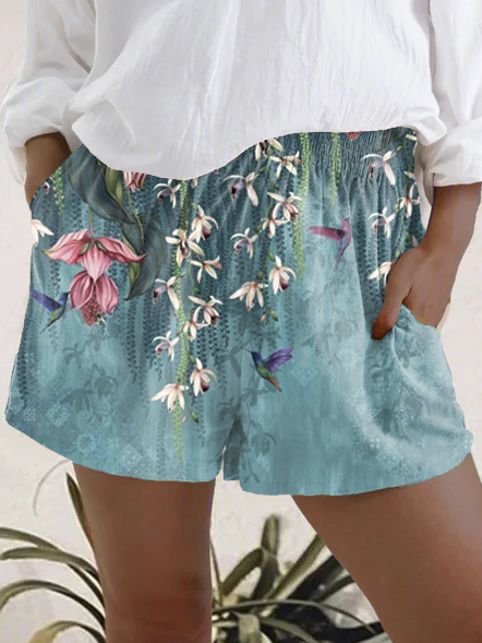 

Vintage Pants, Blue, Shorts