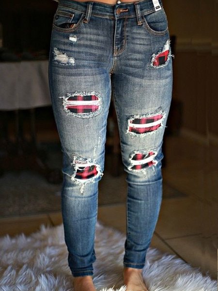 

Denim Pants, Blue, Jeans