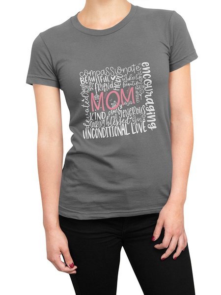 

Mama Shirt for Women Women's T-Shirt, Grey, T-shirts