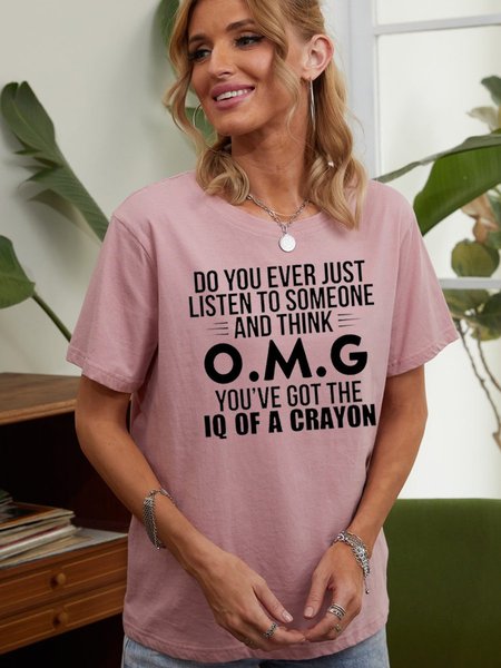 

Do You Ever Just Listen To Someone Women's T-Shirt, Pink, T-shirts