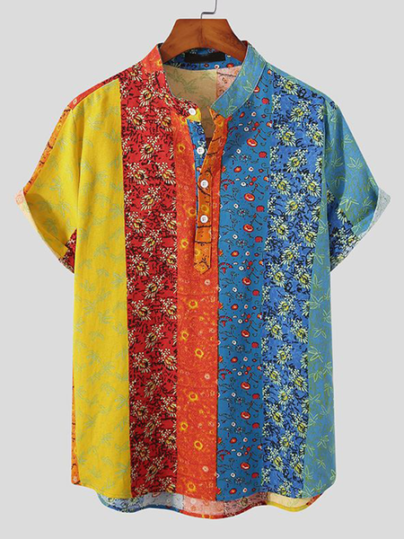 

Vintage Shirts, Color, Men's Floral shirt