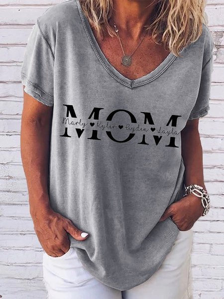 

Mom Women's T-Shirt, Grey, T-shirts
