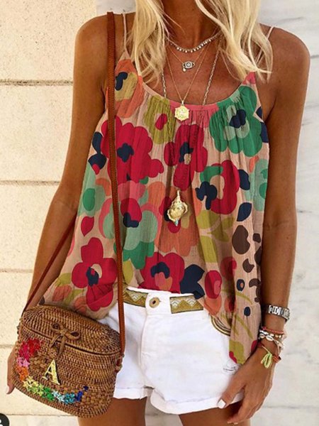 

Spaghetti T-shirt, Image color, Tops