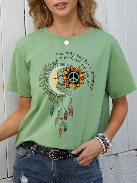

You May Say I Am A Dreamer Women's T-Shirt, Army green, T-shirts
