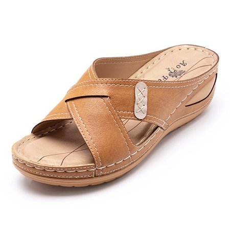 

Holiday Slippers, Brown, Slippers