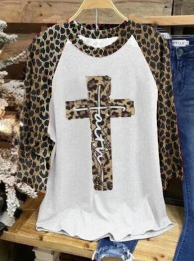 

Leopard Vintage Cotton-Blend Shirts & Tops, Tops
