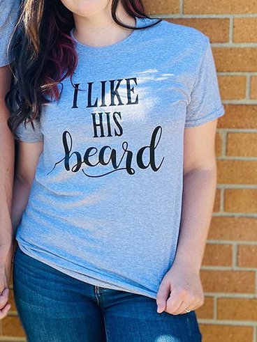 

Casual Couple T-Shirts, Gray, Couple T-shirts
