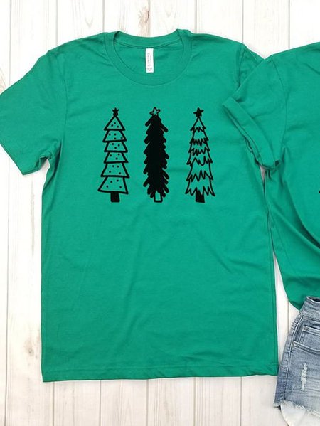 

Casual Couple T-Shirts, Green, Couple T-shirts