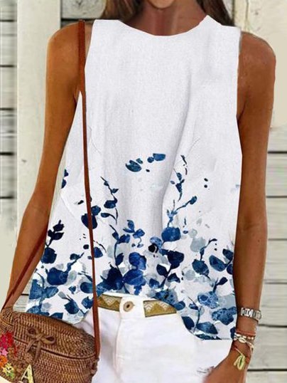 

Casuale A-line Top, Bianco, Blouses & Shirts
