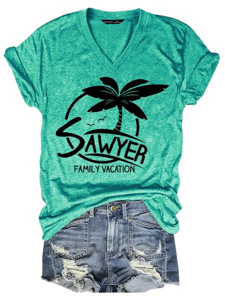 

Family Vacation Women's T-Shirt, Grass green, T-shirts