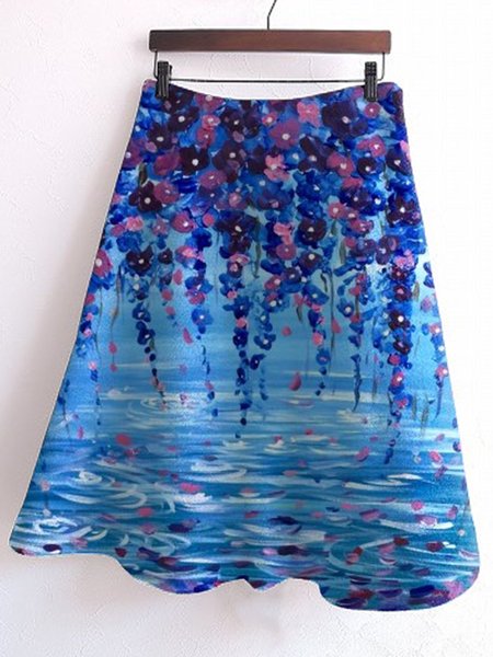 

Skirt, Blue, Skirts