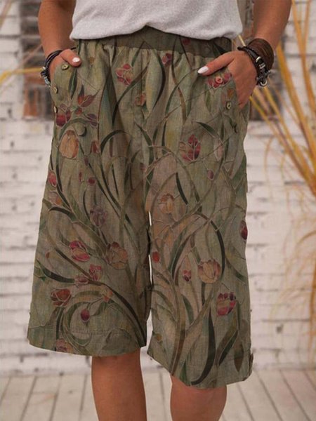 

Casual Shorts, Multicolor, Shorts