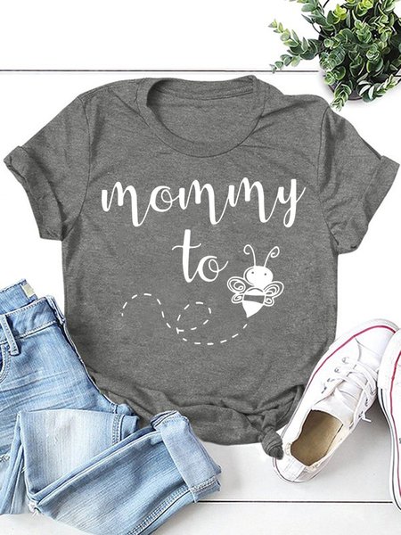 

Mommy to Bee Women's T-Shirt, Grey, T-shirts