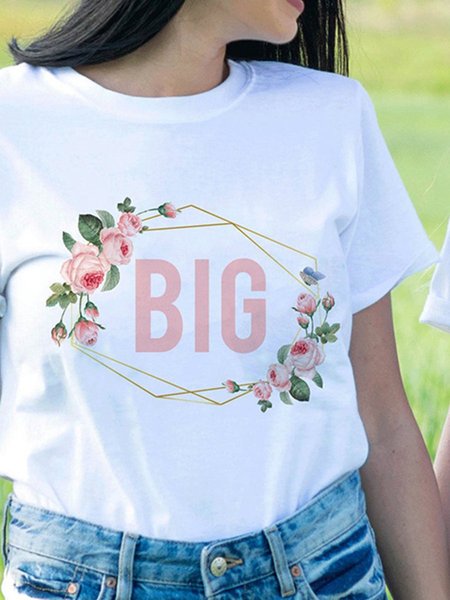 

Big Little Sorority Big Little Sisters Best Friend Tees, White 1, Sister T-shirts