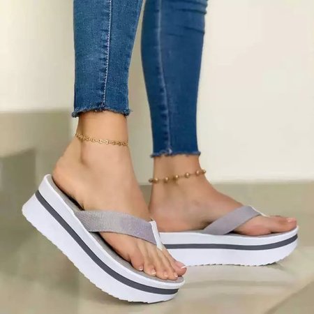 

Beach All Season Slippers, Gray, Slippers