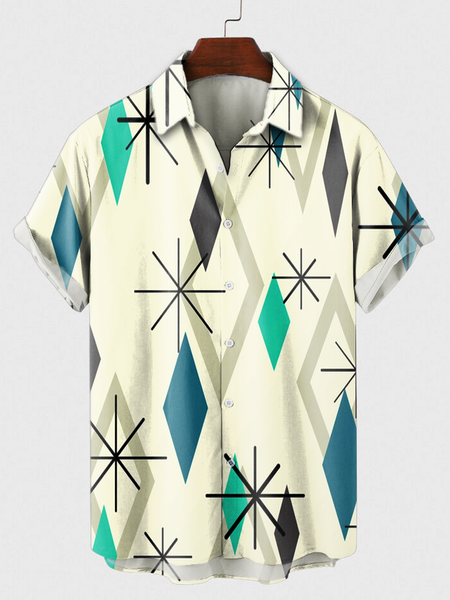 

Geometric Shirts, Khaki, Blouses&Shirts
