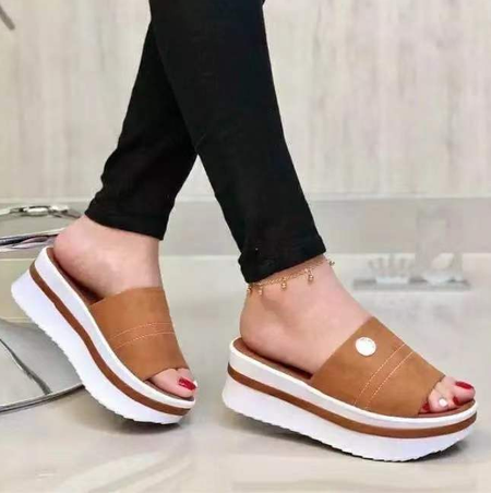 

All Season Slippers, Brown, Slippers