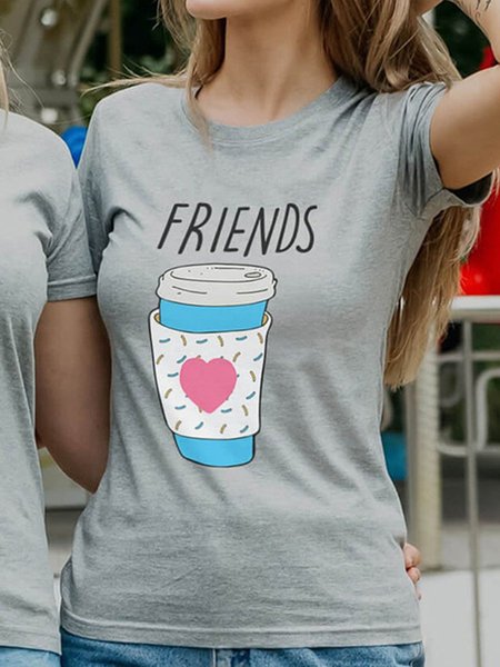 

Donut Coffee Best Friends Shirts, Gray 2, Sister T-shirts