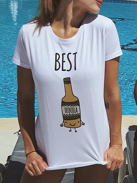 

Tequila Beer Best Friend Sisters T-shirt, White 1, Sister T-shirts