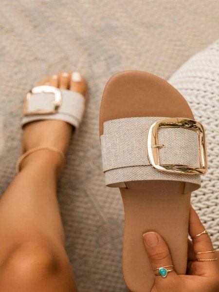 

Beach Sandals, Off white, Sandals