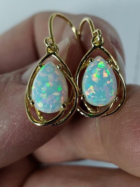 

Casual Earrings, Golden, Earrings