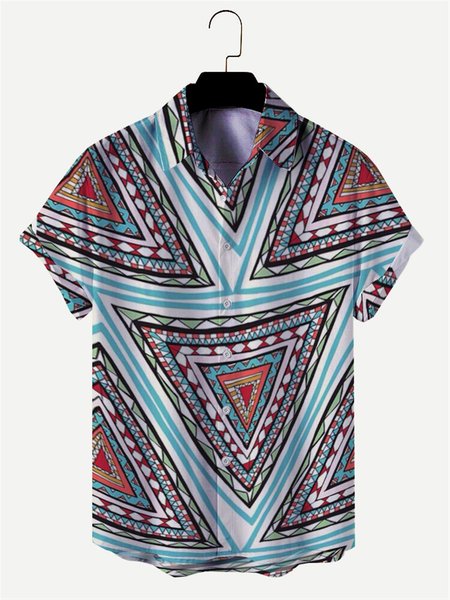 

Regular Fit Short Sleeve Casual Shirt for Men, Color1, Short Sleeves Shirts