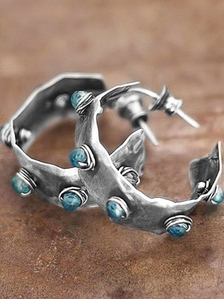 

Vintage Earrings, Silver, Earrings