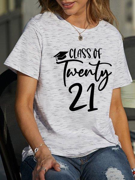 

Class of 2021 Seniors T-Shirt, White gray, T-shirts