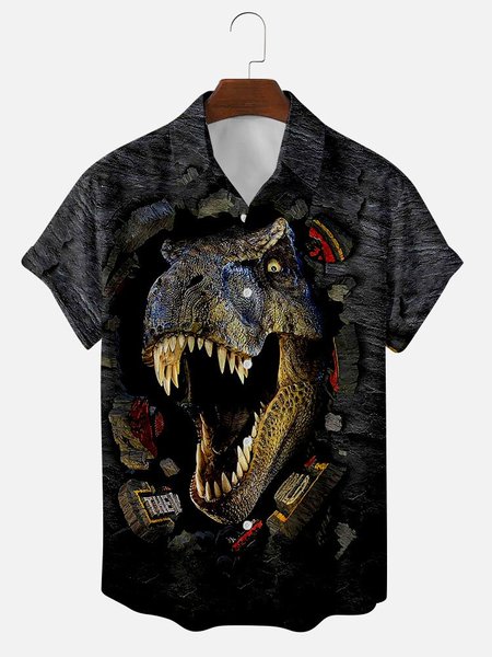 

Casual Square Neck Shirts & Tops, Color2, Men's Floral shirt
