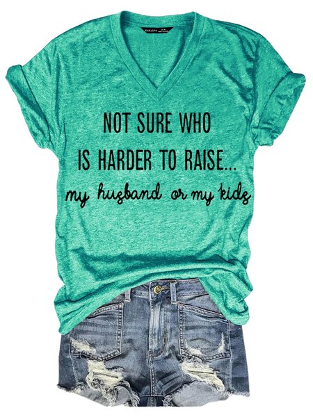 

Not Sure Who Is Harder To Raise Women's T-Shirt, Grass green, T-shirts